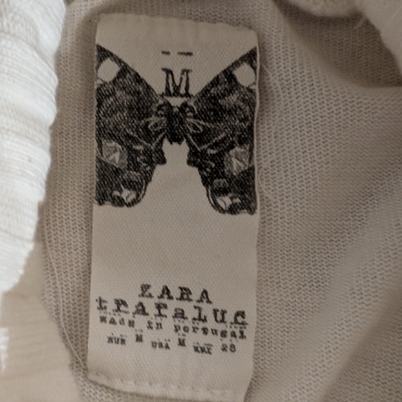 Zara Off-White Turtleneck Sweater - Picture 2 of 5